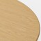 Homeroots 79" Natural Solid Wood Double Pedestal Base Oval Dining Table 712135 - alternate 5