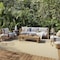 Homeroots 10' X 14' Natural Geometric Indoor Outdoor Area Rug 573250 - alternate 6