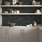Emser Tile Elegan Series Porcelain Mosaic Tile, 11 in L Tile, 10 in W Tile, Pressed Edge, Nero, 20PK W95ELEGNE1011MH4M - alternate 2