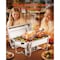 Vevor 5 Qt 4 Pack Round Chafing Dish Buffet Set Full-Size Pan Stainless Steel Gold, 4PK HZ-831B - alternate 6
