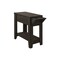 Homeroots 23" Brown Wood End Table With Shelf 333085 - alternate 1
