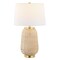 Jonathan Y Chakrii 25" Rustic Bohemian Iron/Rattan LED Table Lamp with Pull-Chain, Brass Gold/Light Brown JYL4044A - alternate 1