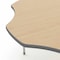 Flash Furniture Wren 60 in Flower Adjustable Height Activity Table, Thermal Laminate Top, Short Legs, Light Natural XU-A60-FLR-LTNAT-T-P-GG - alternate 10