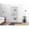 Vdomdoors Barn Interior Door, 18" x 84", White SETE6933S-WS-1884 - alternate 2