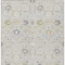 Homeroots 3' X 5' Silver Gray And Gold Oriental Washable Indoor Outdoor Area Rug 598070 - alternate 8