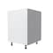 Cambridge Radiance 24in W x 24in D x34.50in H Ready to Assemble Slab Drawer Base Kitchen Cabinet in Matte Grey SA-DB24-MG-KIT - alternate 9