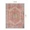 World Rug Gallery Red Vintage Style Rug - Washable, Non-Slip, Low Profile for Family and Dining Areas 10 ft x 14 ft WR170RED10X14 - alternate 8