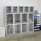 K9 Kennel Store 11 or 13 Unit Modular Powder Coated Cage Bank Kit CBPC11OR13BK - alternate 1