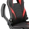 Elama High Back Adjustable Faux Leather Office Chair in Black and Red ELM-F-008 - alternate 6