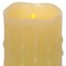 Homeroots Set of Four Yellow Flameless Pillar Candles, 4PK 517647 - alternate 7