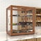 Koolmore 20 In. Artisan Wooden Bakery Square Display case, 2.5 cu ft, Dark wood color 3 Tiers KM-BDW-20D - alternate 8