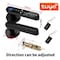 Wrightmaster 5-in-1 Aluminum Smart Handle Lock with App Control, Fingerprint, IC Card, Keypad, Key Unlock ZR-T83-HS - alternate 4
