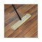 Boardwalk Fiberglass Broom Handle, Nylon Plastic Threaded End, 1in dia x 60in, Black BWK636 - alternate 9