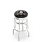 Holland Bar Stool Co 30" Chrome 2-Ring Anaheim Ducks Swivel Bar Stool, Accent Ring L7C3C30AnaDks - alternate 1