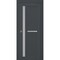 Sartodoors Sliding French Pocket Door with Frosted Glass 32x84 Solid Core Modern Interior VEREGIO7288PD-ANT-32 x 84 - alternate 1