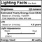 Bulbrite 40W Dimmable B10 Incandescent Light Bulbs, Clear, Medium E26 Base, 2700K, 225lu, 50PK 861087 - alternate 6
