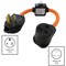 Ac Works 6-50P to 6-30R Adapter, 1.5 ft, 30A Breaker-Protected, Heavy-Duty STW S650ICB630 - alternate 5
