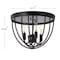 Jonathan Y Peter 13.75" Metal LED Flush Mount, Oil Rubbed Bronze JYL9513A - alternate 7