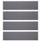 Andova Tiles Alva  Grey 3-in. x 12-in. Subway Glossy Ceramic Wall Tile, 50PK ANDALV1308 - alternate 3