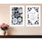 Homeroots Set Of Two The Secret Beauty White Framed Print Wall Art, 2PK 408183 - alternate 4