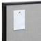 Global Industrial Interion Office Partition Panel, 60-1/4W x 96H, Gray 695790GY - alternate 5