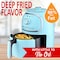 Brentwood Industries 2 Quart Small Electric Air Fryer Blue with Timer and Temp Control AF-202BL - alternate 7