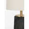 Troy Lighting Thane 3 Light Floor Lamp, Patina Brass and Ceramic Meditation Grey, 14 In x 56.25 In PFL1156-PBR/CDG - alternate 6