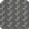 Homeroots 8' Black And Ivory Round Geometric Washable Indoor Outdoor Area Rug 594979 - alternate 7