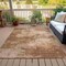 Homeroots 10' X 14' Copper And Ivory Abstract Washable Indoor Outdoor Area Rug 630626 - alternate 6