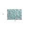 Homeroots 2' X 3' Teal Abstract Washable Non Skid Indoor Outdoor Area Rug 559325 - alternate 8