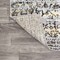 Jonathan Y Tidal Modern Strie' Ivory/Black 4 ft. x 6 ft. Area Rug SOR202C-4 - alternate 8
