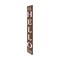 Homeroots 72in Brown And White Solid Wood Hello Porch Sign 634450 - alternate 1