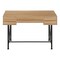 Homeroots 47" Brown and Black Computer Desk With Three Drawers 489913 - alternate 10