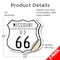 Signmission Missouri Route Marker Shield Sign Us 66, 12 inch X 12 inch, Vinyl Decal, 2PK SHI-D-2PACK-12-386 - alternate 5