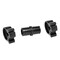Flair-It Straight Coupling with Clamps PEXLock 1" PEX X 1" D PEX Black 30771 - alternate 6
