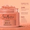 Shea Moisture Coconut and Hibiscus Glowing Radiance Shea Sugar Scrub, 12 Ounce, 12PK 64387648 - alternate 6