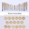 Neiko SAE Tap and Die Set, Titanium-Coated Alloy Steel Taps and Dies, Large Threading-Tool Kit, 40-Piece 00911A - alternate 6