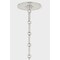 Hudson Valley Lighting Painted No. 2 9.5 in. Pendant in Polished Nickel/Soft Studio Green by Mark D. Sikes MDS351-PN/SSG - alternate 6