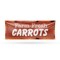 Signmission Farm Fresh Carrots, 24 Inch x 72 Inch, Vinyl Banner B-72-30585 - alternate 1