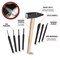 Performance Tool 8 pc. Hammer and Punch Set, Machinist Hammer, Cold Chisels, Pin Punches M7046 - alternate 5