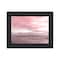 Homeroots Pink Beach Emotions Black Framed Print Wall Art 530024 - alternate 4