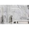 Kingston Brass Bridge Kitchen Faucet with Brass Sprayer, Brushed Nickel KS8258DLBS - alternate 5