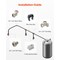 Vevor Air Compressor Line Kit 3/4'' x 200FT HDPE/Aluminum Shop Air Piping System Black CAP 200ft - alternate 7