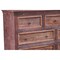 Homeroots 64" Brown Distressed Solid and Reclaimed Wood Seven Drawer Double Dresser 554673 - alternate 14