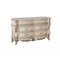 Homeroots 21" Beige Solid Wood Double Dresser 347176 - alternate 5