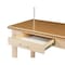 Diversified Spaces Multi-Purpose Mobile Cart, Oak, Maple Wood Frame, 36 in W, Red 3DP-3624M - alternate 6