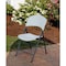 Lifetime White Granite Light Folding Chair 2810 - alternate 3