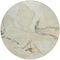 Homeroots 8' Ivory Gray And Gold Round Abstract Washable Indoor Outdoor Area Rug 597778 - alternate 7
