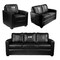 Dreamseat Silver Sofa with All Elite Wrestling Primary Logo XZ7759001SOCDBK-PSAEW0000 - alternate 7
