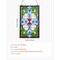 Vevor Stained Glass Tiffany Style Hanging Window Panel with Chain 17 x 29 Inches NC-SG06 - alternate 6